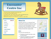 Tablet Screenshot of encountercentre.com.au